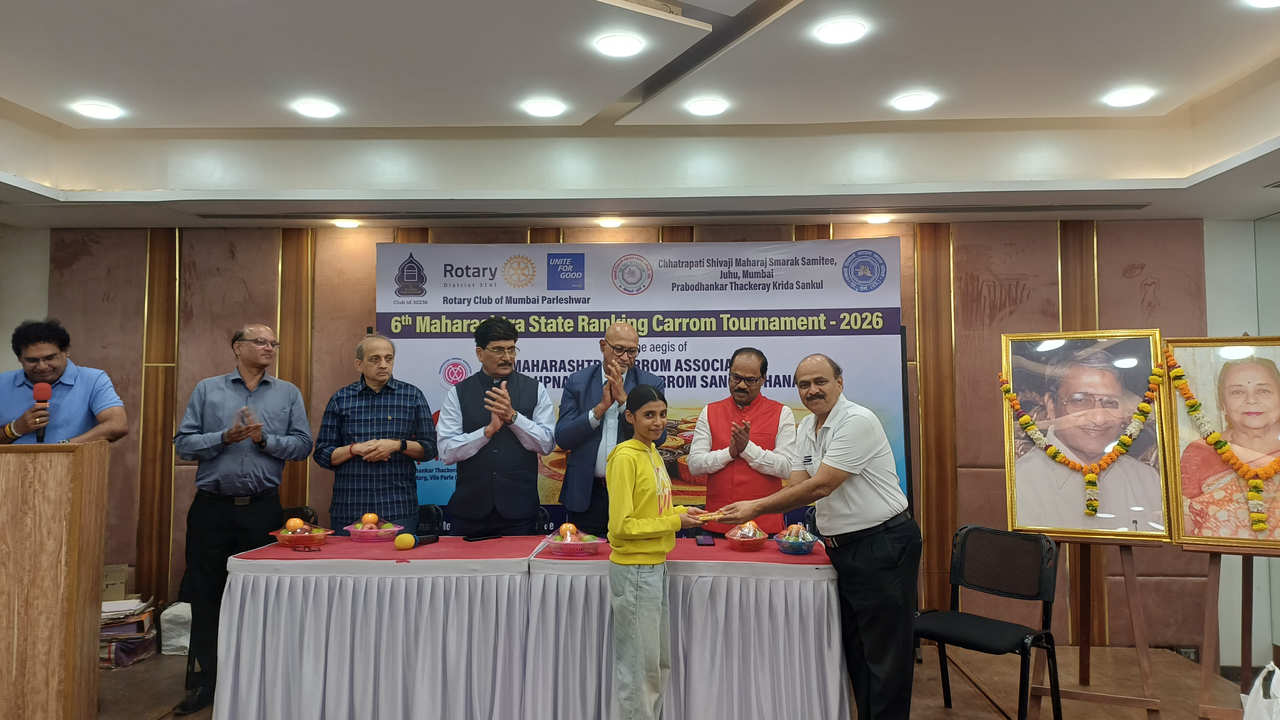 6th Rotary Club of Mumbai Parleshwar State Ranking Carrom Tournament 2026-27